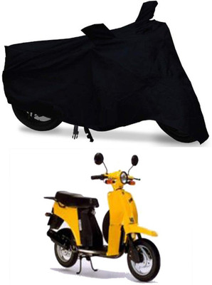 DeepShakshi AUTOMOTIVE Waterproof Two Wheeler Cover for Bajaj(Sunny, Black)