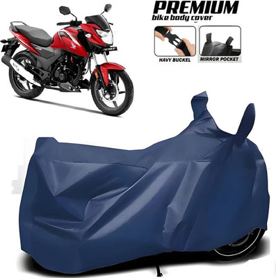smwzxyu Waterproof Two Wheeler Cover for Honda(SP125, Blue)