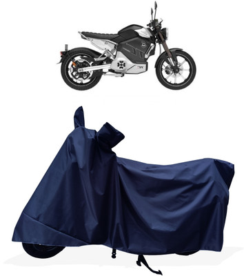 Tricway Two Wheeler Cover for Revolt(RV Cafe Racer BS6, Blue)