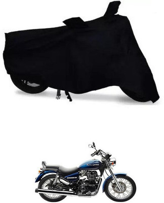APNEK Waterproof Two Wheeler Cover for Royal Enfield(Thunderbird 350, Black)
