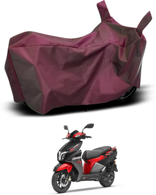 CODOKI Waterproof Two Wheeler Cover for TVS(Ntorq 125, Maroon)