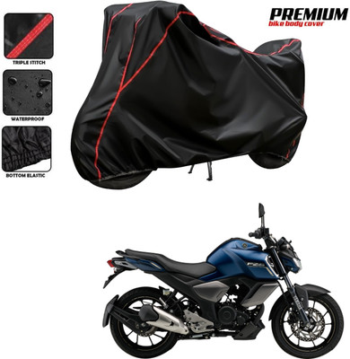 PAGORA Waterproof Two Wheeler Cover for Yamaha(FZ-Fi Version 3.0, Black)