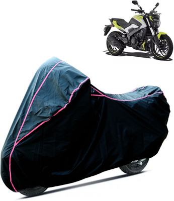 GGK RANTAL Waterproof Two Wheeler Cover for Bajaj(Dominar 250, Black)