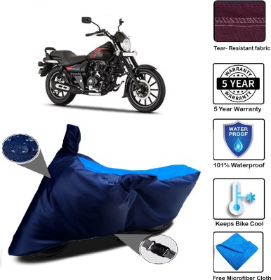 MISSION COLLECTION Waterproof Two Wheeler Cover for Bajaj(Avenger 220 Street, Blue)