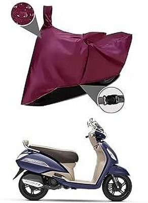 EGAL Two Wheeler Cover for TVS(Jupiter, Maroon)