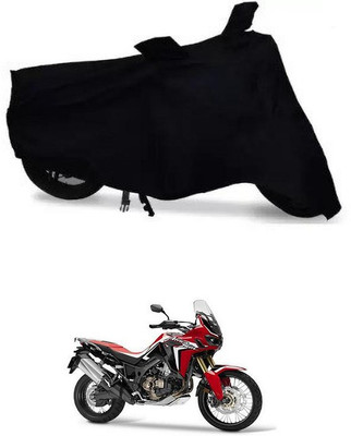 APNEK Waterproof Two Wheeler Cover for Honda(Africa Twin, Black)