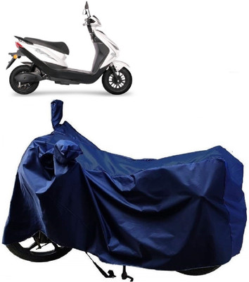 MMSSTAR Waterproof Two Wheeler Cover for Ampere(Reo Elite, Blue)