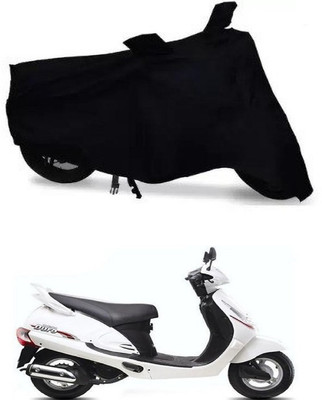 THE REAL ARV Waterproof Two Wheeler Cover for Mahindra(Duro, Black)