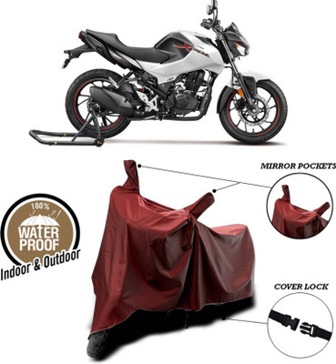 AASHTIK MART Two Wheeler Cover for Hero(Motocorp Xtreme 160 R, Maroon)