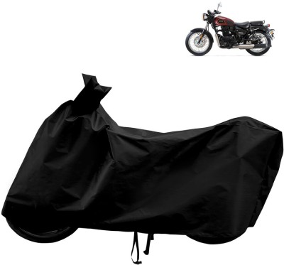 Horseyaart Waterproof Two Wheeler Cover for Benelli(Imperiale 400, Black)