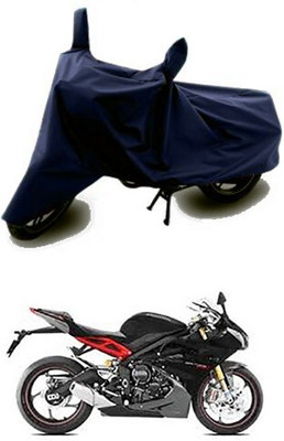 MMSSTAR Waterproof Two Wheeler Cover for Triumph(Blue)