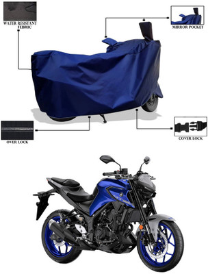 CODOKI Waterproof Two Wheeler Cover for Yamaha(MT 03, Blue)