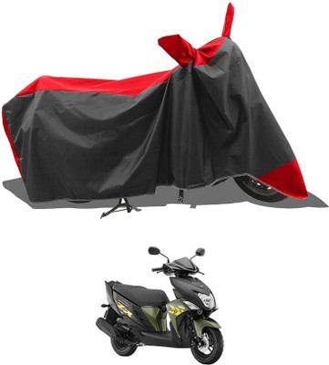 KEDIT Two Wheeler Cover for Yamaha(RayZR 125, Red, Black)