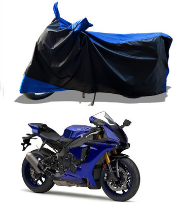 DeepShakshi AUTOMOTIVE Waterproof Two Wheeler Cover for Yamaha(YZF R1, Blue)