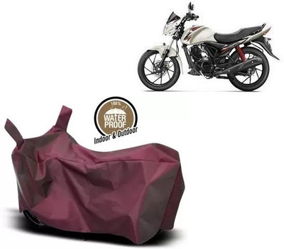 OliverX Waterproof Two Wheeler Cover for Suzuki(Sling Shot Plus, Maroon)