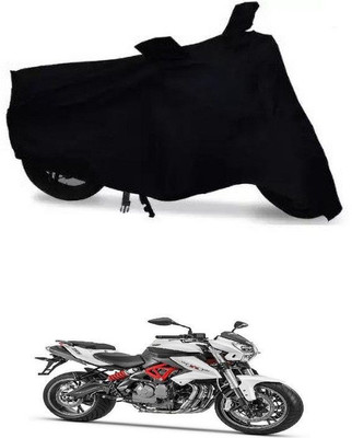 DeepShakshi AUTOMOTIVE Waterproof Two Wheeler Cover for DSK Benelli(TNT 600i, Black)
