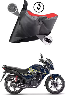 RRZ Two Wheeler Cover for Honda(SP 125, Grey, Red)