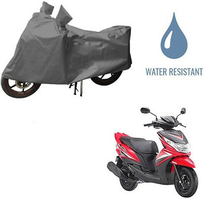 MMSSTAR Waterproof Two Wheeler Cover for Yamaha(Ray, Grey)