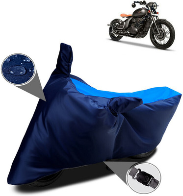 MMSSTAR Waterproof Two Wheeler Cover for JAWA(Perak, Blue)