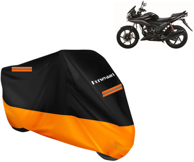 Horseyaart Waterproof Two Wheeler Cover for Honda(Stunner CBF, Orange)