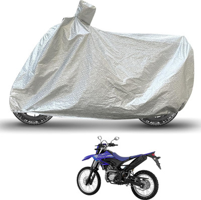 Caronix Waterproof Two Wheeler Cover for Yamaha(Silver)