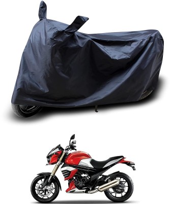 AASHTIK MART Two Wheeler Cover for Mahindra(Mojo UT 300, Black)