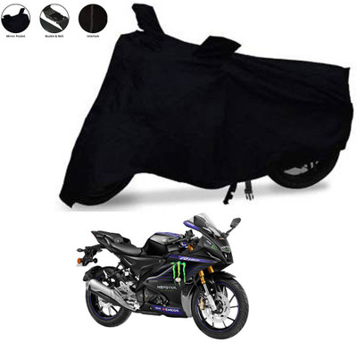 Aamaya Store Waterproof Two Wheeler Cover for Yamaha(YZF R3 BS6, Black)