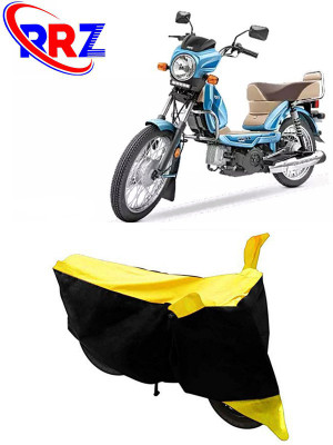 RRZ Waterproof Two Wheeler Cover for TVS(XL 1200, Black, Yellow)