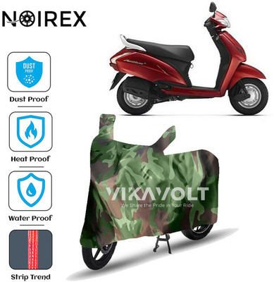 NOIREX Waterproof Two Wheeler Cover for Honda(Activa 4G, Green)