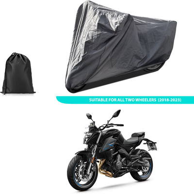 GOSHIV-car and bike accessories Two Wheeler Cover for CFMoto(Grey)