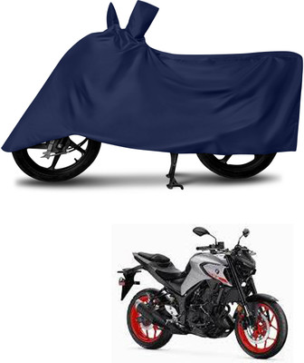 Mdstar Waterproof Two Wheeler Cover for Yamaha(MT 03, Blue)