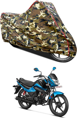 AutoGalaxy Waterproof Two Wheeler Cover for Hero(Splendor I Smart, Yellow)