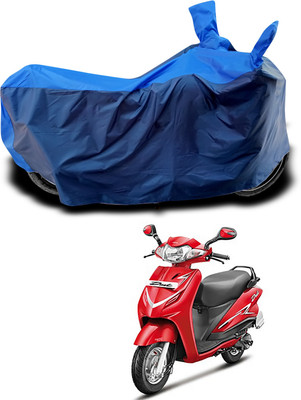 Aoriyon Two Wheeler Cover for Hero(Duet LX 110CC, Blue)