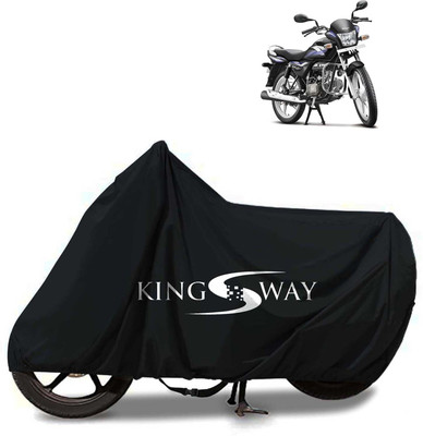 Kingsway Waterproof Two Wheeler Cover for Bajaj(Pulsar 125 Neon, Black)