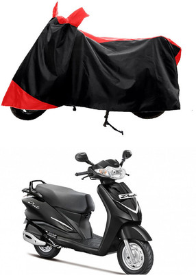 GROFATIK Two Wheeler Cover for Hero(Duet 125 CC BS6, Red)