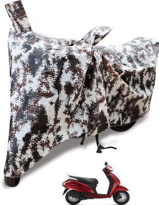 Auto Hub Waterproof Two Wheeler Cover for Honda(Activa 125, Multicolor)