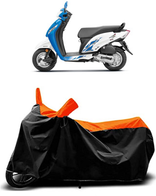 VESMEI Two Wheeler Cover for Honda(Activa i, Orange)