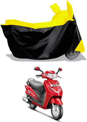Amexride Two Wheeler Cover for Hero(Duet LX 110CC BS6, Multicolor)