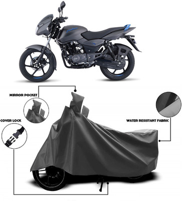 MMSSTAR Waterproof Two Wheeler Cover for Bajaj(Pulsar 125 Neon, Grey)