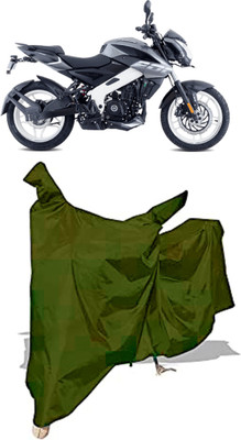 Amexride Two Wheeler Cover for Bajaj(Pulsar 200NS FI BS6, Maroon)