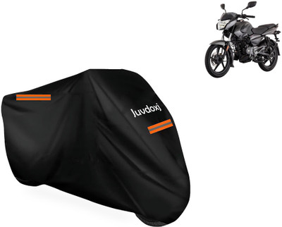 Juvdoxj Waterproof Two Wheeler Cover for Bajaj(Pulsar NS125, Black)