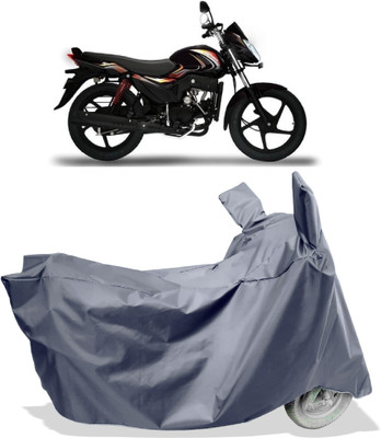 Amexride Two Wheeler Cover for Mahindra(Pantero, Grey)