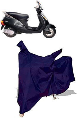 Amexride Two Wheeler Cover for Kinetic(Nova EX, Blue)