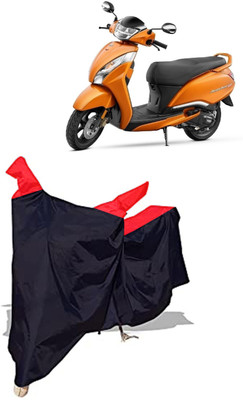 Amexride Two Wheeler Cover for TVS(Jupiter 125, Black)