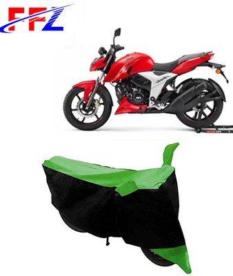 FFZ Two Wheeler Cover for TVS(Apache, Black, Green)