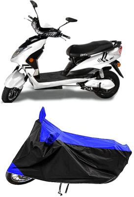 Mdstar Waterproof Two Wheeler Cover for Kinetic(Zing, Blue)