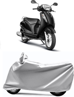 XOCAVO Two Wheeler Cover for Suzuki(Access 125, Silver)