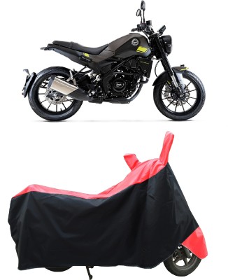 Coxtor Two Wheeler Cover for Benelli(Leoncino 250, Red)