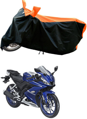 AESTRYD Two Wheeler Cover for Yamaha(YZF R15 V3.0, Orange)