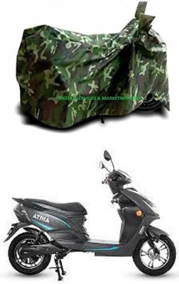 DSAMI Two Wheeler Cover for Hero(Electric Atria, Multicolor)